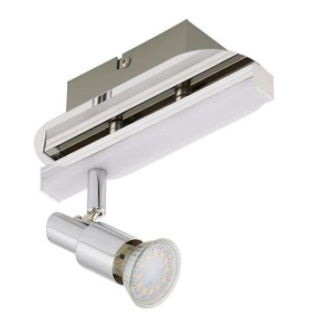 Briloner 2029-028 - LED Spotlight  REN 1xGU10/3W/230V + LED/4W