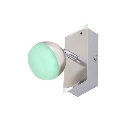 Briloner 2040-012 - LED RGB Dimbar spotlight 1xLED/3,3W/230V + Fjärrkontroll