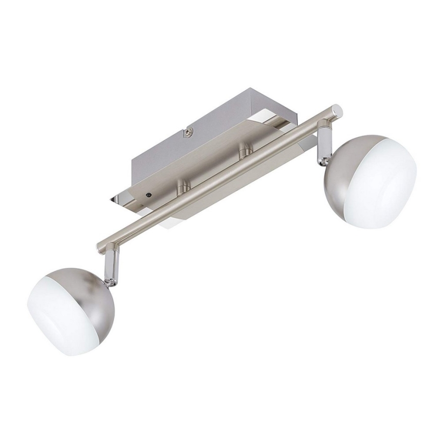 Briloner 2040-022 - LED RGB Dimbar spotlight 2xLED/3,3W/230V + Fjärrkontroll
