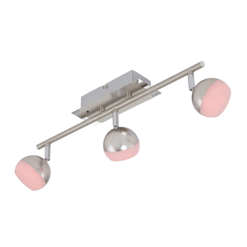 Briloner 2040-032 - LED RGB Dimbar spotlight 3xLED/3,3W/230V + Fjärrkontroll