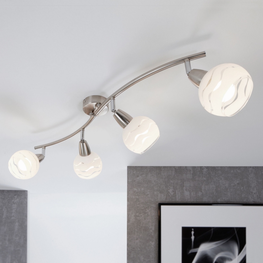 Briloner 2046-042 - Spotlight  VIOLA 4xE14/40W/230V
