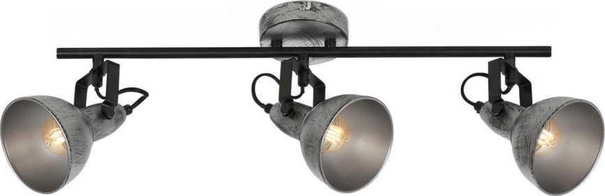 Briloner 2049-034 - Spotlight RETRO 3xE14/40W/230V grå