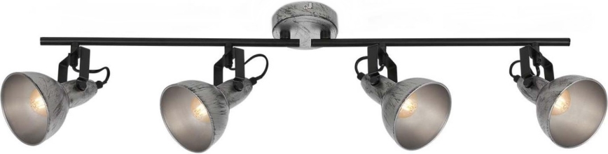 Briloner 2049-044 - Spotlight RETRO 4xE14/40W/230V grå