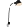 Briloner 2079-015 - Vägg flexible lampa 1xE27/10W/230V svart
