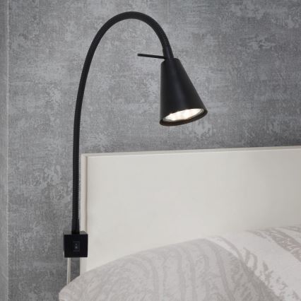 Briloner 2080-015 - LED vägglampa COMFORT LIGHT 1xGU10/5W/230V svart