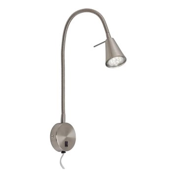 Briloner 2082-012 - LED vägglampa COMFORT LIGHT 1xGU10/5W/230V matt krom