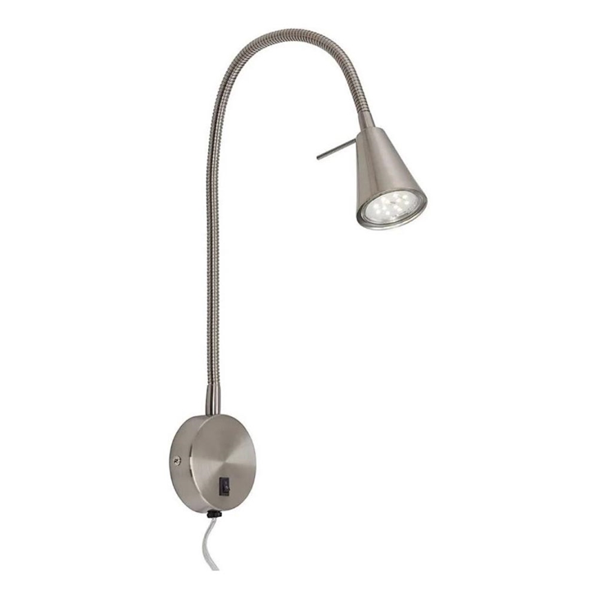 Briloner 2082-012 - LED vägglampa COMFORT LIGHT 1xGU10/5W/230V matt krom