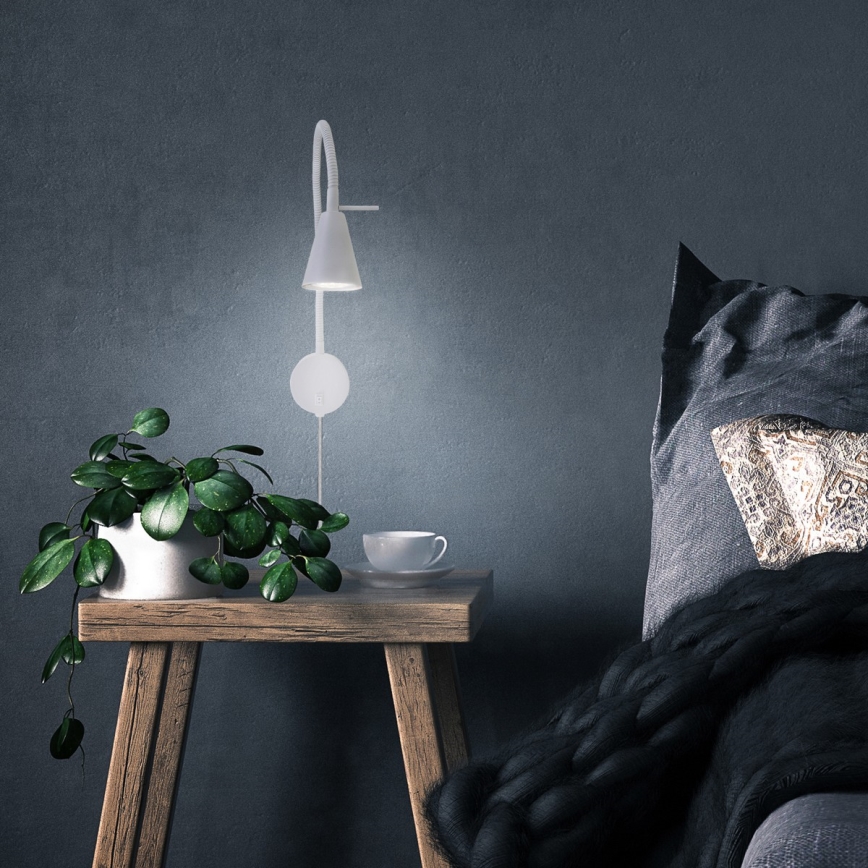 Briloner 2082-016 - LED vägglampa COMFORT LIGHT 1xGU10/5W/230V vit