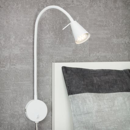 Briloner 2082-016 - LED vägglampa COMFORT LIGHT 1xGU10/5W/230V vit