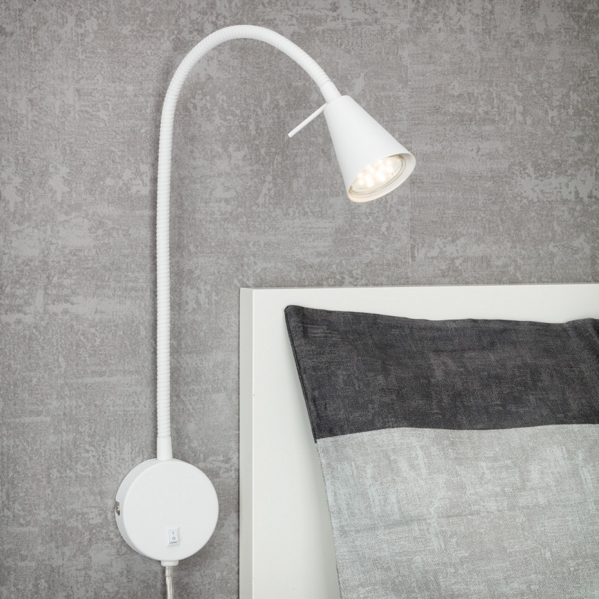 Briloner 2082-016 - LED vägglampa COMFORT LIGHT 1xGU10/5W/230V vit