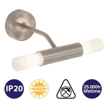 Briloner 2096-022 - LED vägglampa  2xG9/2,25W/230V