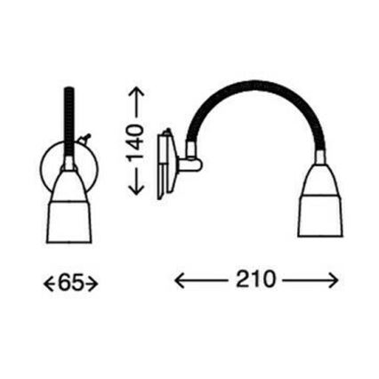 Briloner 2097-018 - LED spegelbelysning SPLASH 1xG9/2,5W/230V