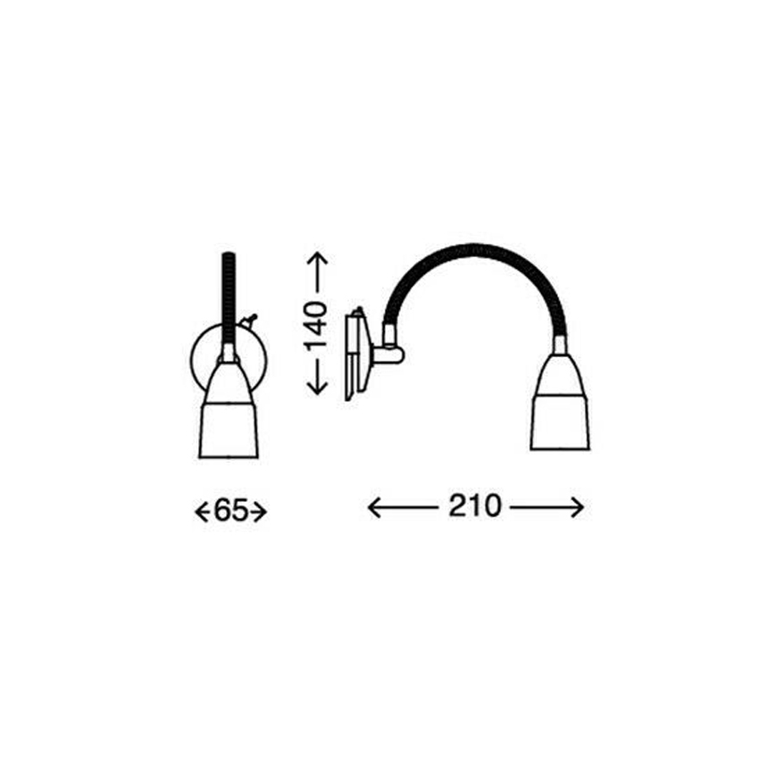 Briloner 2097-018 - LED spegelbelysning SPLASH 1xG9/2,5W/230V