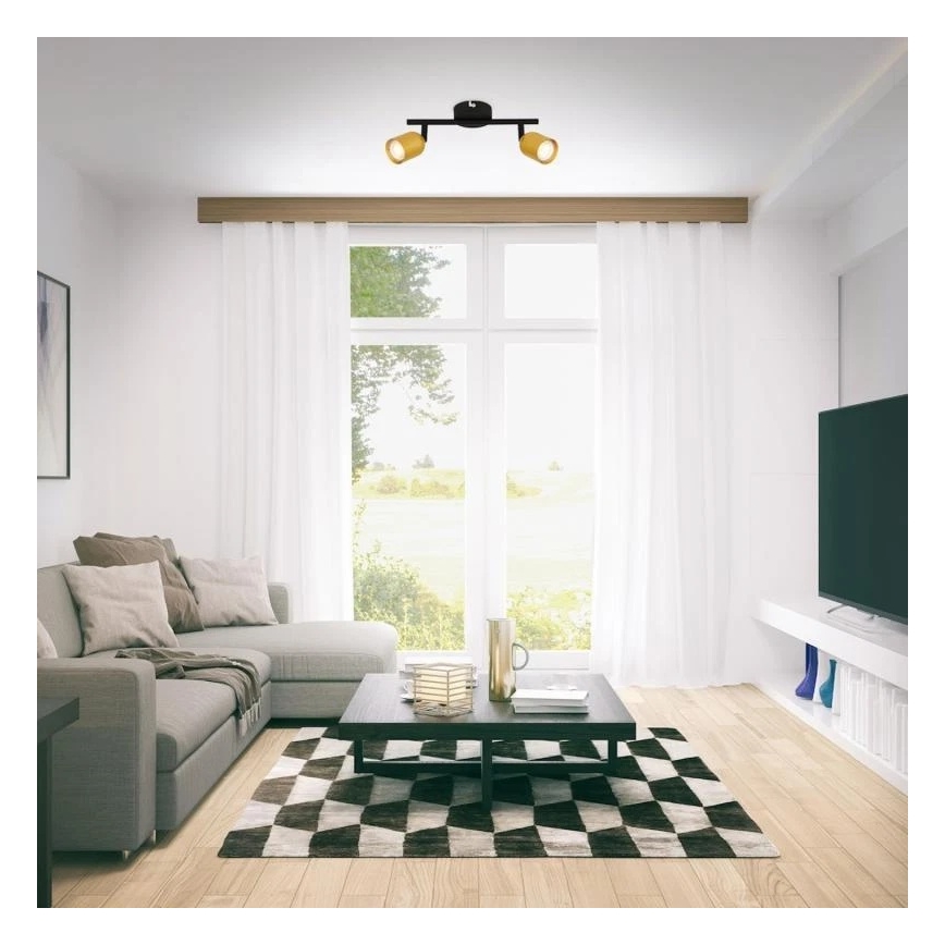 Briloner 2145-027 - Spotlampa 2xGU10/9W/230V