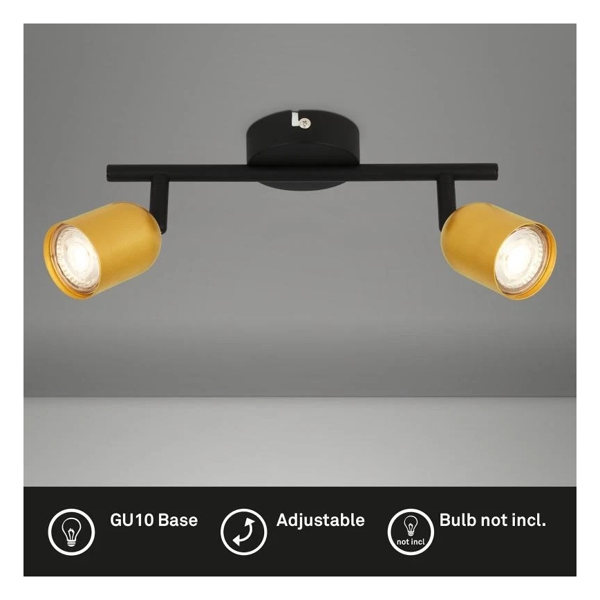 Briloner 2145-027 - Spotlampa 2xGU10/9W/230V