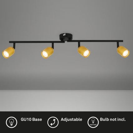 Briloner 2145-047 - Spotsarmatur 4xGU10/9W/230V