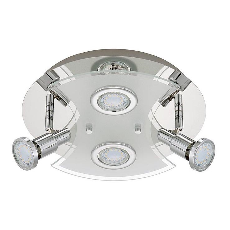 Briloner 2159-048LM - LED spotlight SPLASH 4xGU10/3W/230V