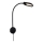 Briloner 2177015 - LED Ljusreglerad flexible wall lampa LED/6W/230V svart