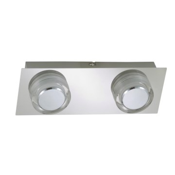 Briloner 2257-028 - LED Badrumsbelysning tak SURF 2xLED/5W/230V IP44