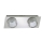 Briloner 2257-028 - LED Badrumsbelysning tak SURF 2xLED/5W/230V IP44