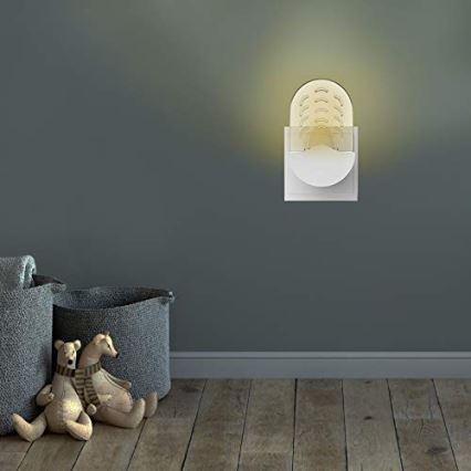 Briloner 2284-016 - LED-lampa Uttag  Nattbelysning 1xLED/0,5W/230V