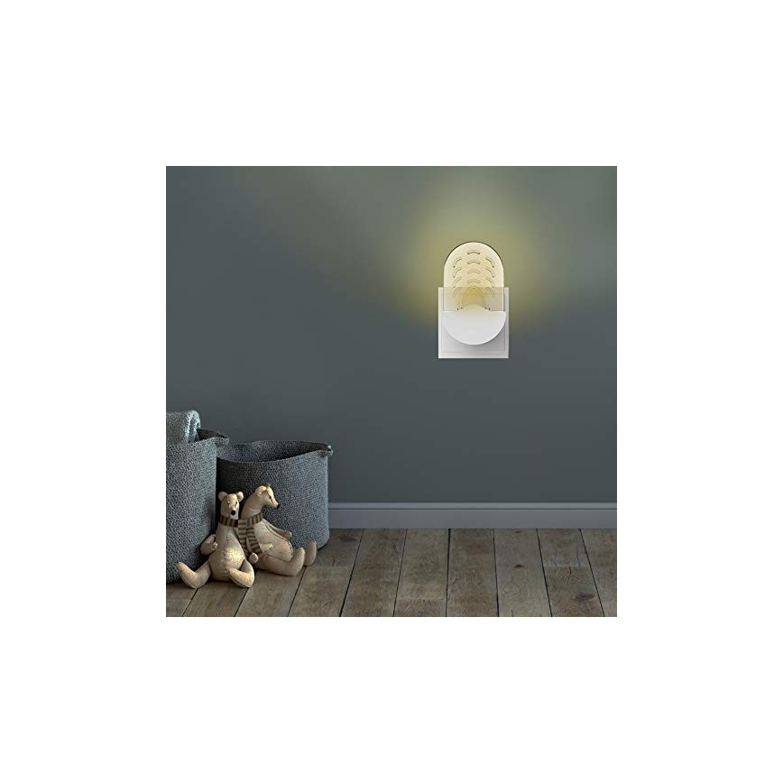 Briloner 2284-016 - LED-lampa Uttag  Nattbelysning 1xLED/0,5W/230V
