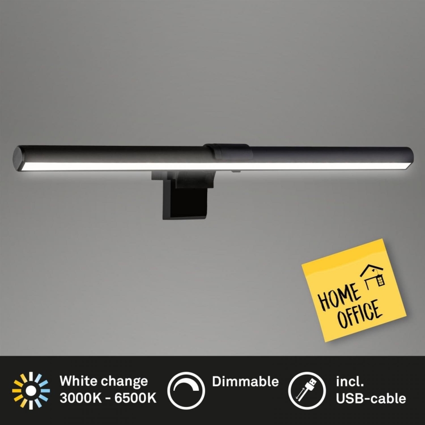 Briloner 2303-015 - LED Dimbar monitorbelysning LED/3,5W/230V 2700/4000/6500K