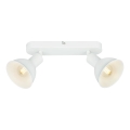 Briloner 2674-026 - Spotlight RETRO 2xE14/25W/230V vit