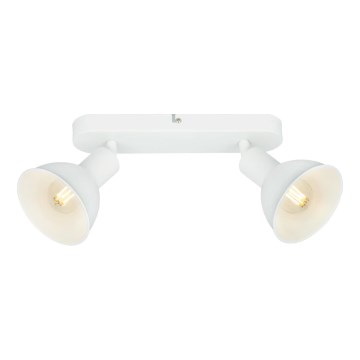 Briloner 2674-026 - Spotlight RETRO 2xE14/25W/230V vit