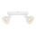 Briloner 2674-026 - Spotlight RETRO 2xE14/25W/230V vit