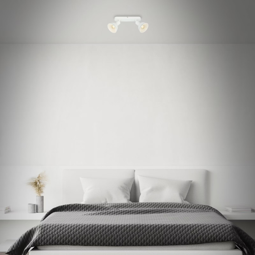Briloner 2674-026 - Spotlight RETRO 2xE14/25W/230V vit