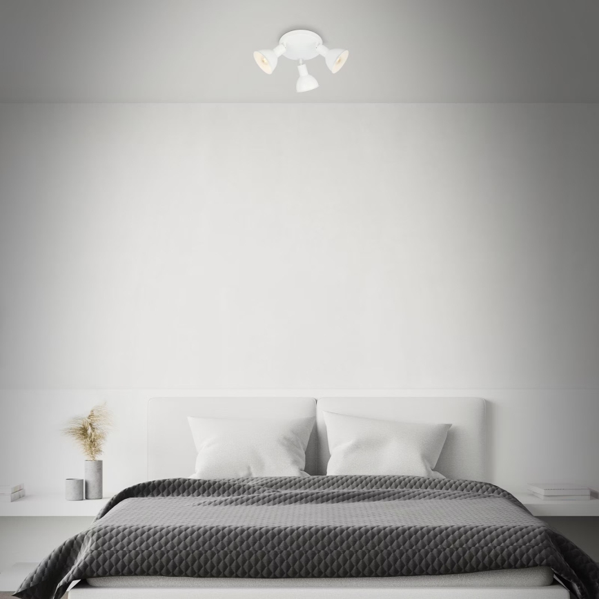 Briloner 2674-036 - Spotlight RETRO 3xE14/25W/230V vit