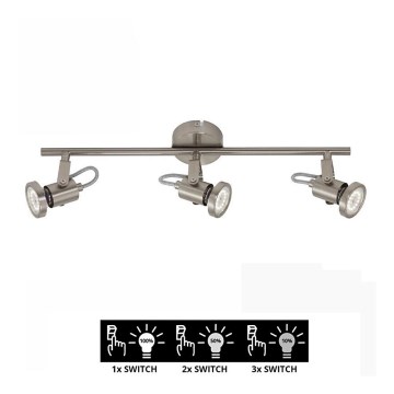 Briloner 2712-032 - LED Dimbar spotlight SEMPLICE 3xGU10/5W/230V