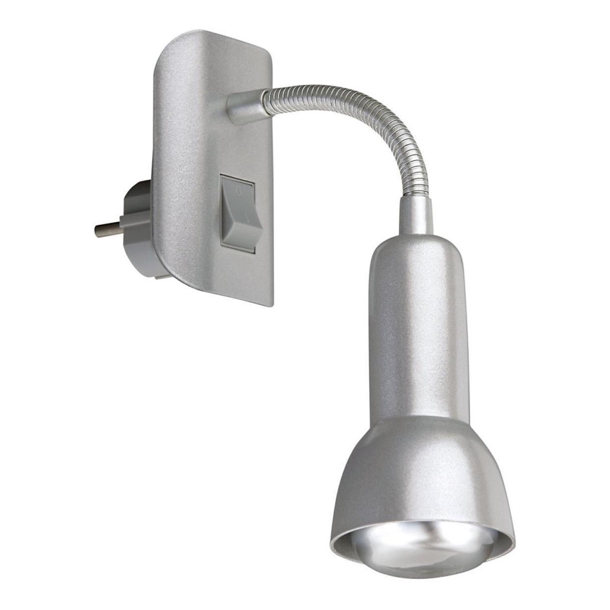 Briloner 2739-014P - Lampa med kontakt 1xE14/25W/230V