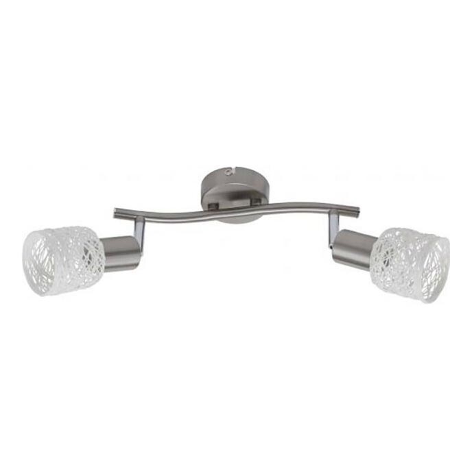 Briloner 2826-022 - Spotlight SPOT 2xE14/6W/230V matt krom