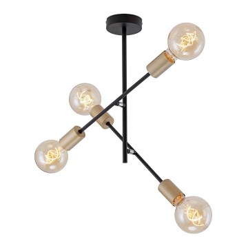Briloner 2856-045 - Hängande Ljuskrona NATURE 4xE27/60W/230V