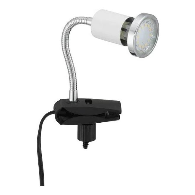 Briloner 2876-016P - LED-lampa med klämma 1xGU10/3W/230V 3000K