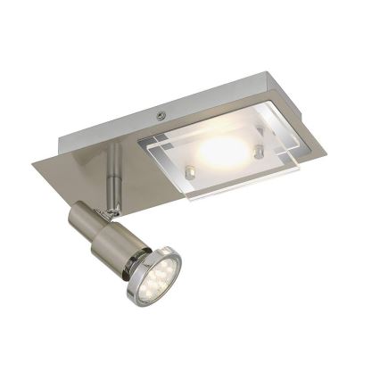 Briloner 2879-022 - LED Taklampa COMBINATA 1xGU10/3W + LED/5W/230V
