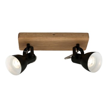 Briloner 2902-025 - Spotlight SPOT 2xGU10/35W/230V