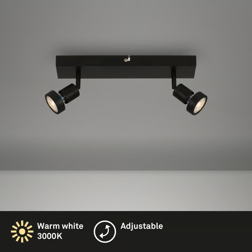 Briloner 2926-025 - LED-spot 2xGU10/4,9W/230V