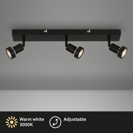 Briloner 2926-035 - LED-spotarmatur 3xGU10/4,9W/230V