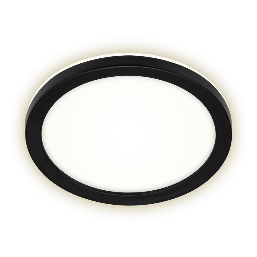 Briloner 3008-015 - LED taklampa LED/8W/230V diameter 21 cm svart IP44