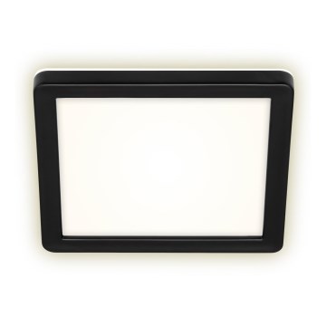 Briloner 3010-015 - LED taklampa LED/8W/230V 19x19 cm svart IP44
