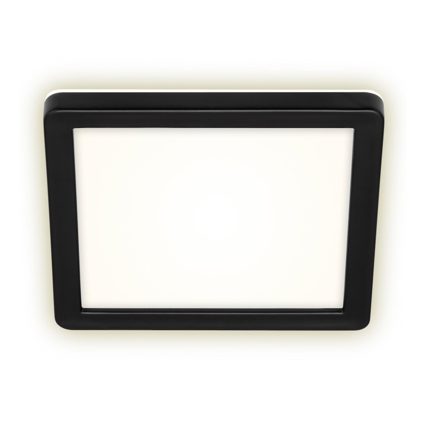Briloner 3010-015 - LED taklampa LED/8W/230V 19x19 cm svart IP44