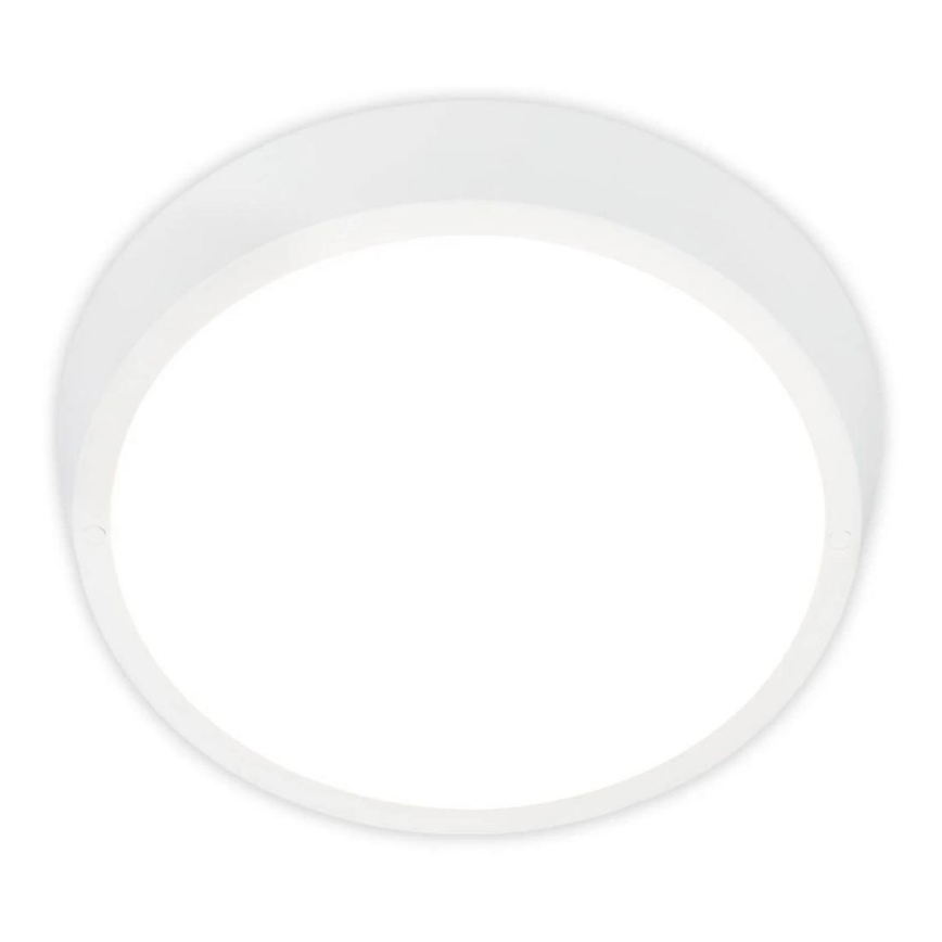 Briloner 3018-016 - LED taklampa för utomhusbruk HAGEN LED/24W/230V 4000K IP44 vit