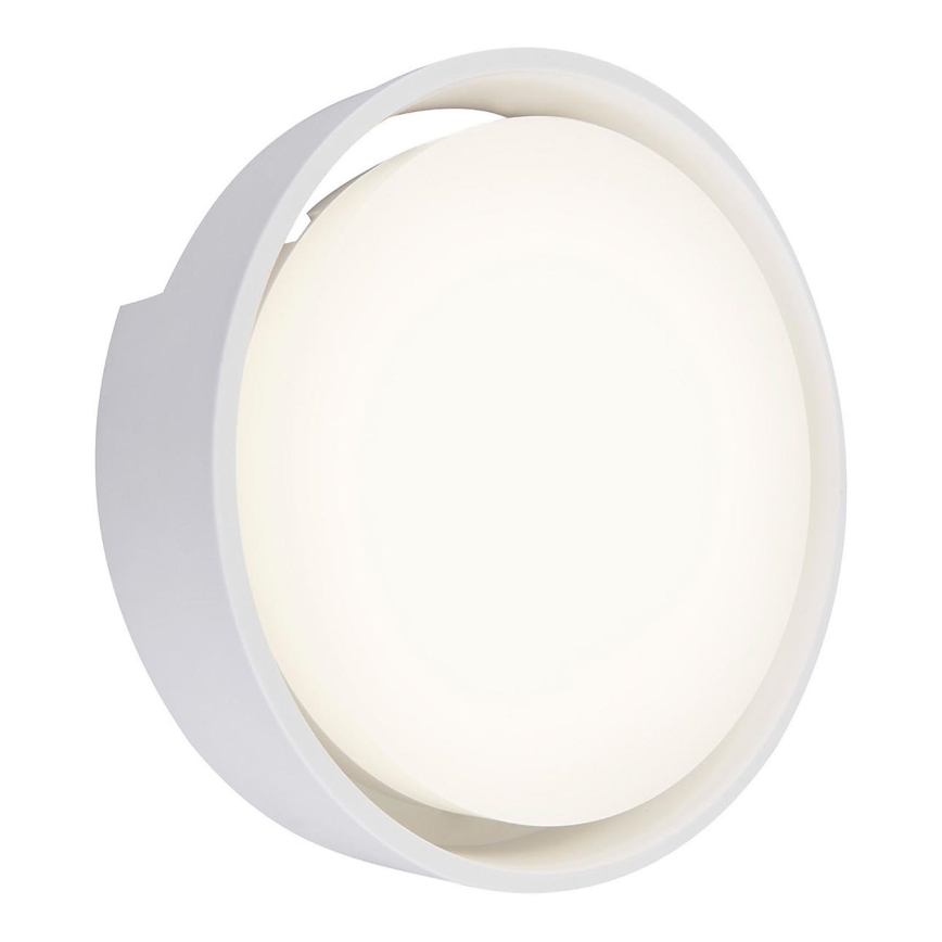 Briloner 3019-016 - LED vägglampa för utomhusbruk GENUA LED/18W/230V IP44 vit