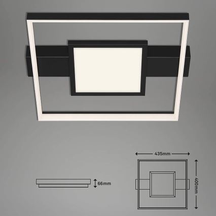 Briloner 3028-015 - LED Dimbar taklampa FRAME LED/38W/230V