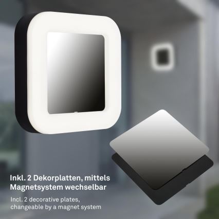 Briloner 3034-015 - LED vägglampa för utomhusbruk LED/15W/230V 4000K