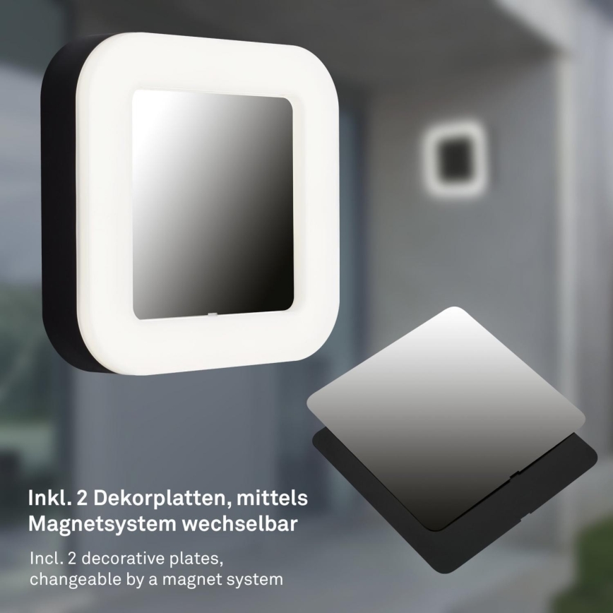 Briloner 3034-015 - LED vägglampa för utomhusbruk LED/15W/230V 4000K