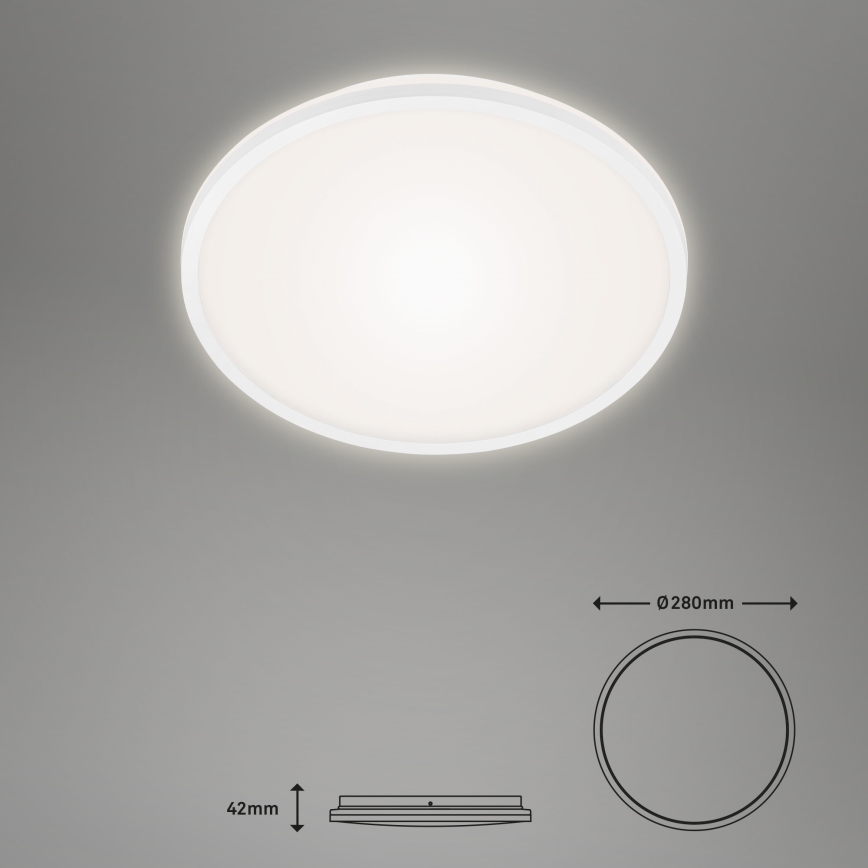 Briloner 3046-016 - LED taklampa RUNA LED/15W/230V
